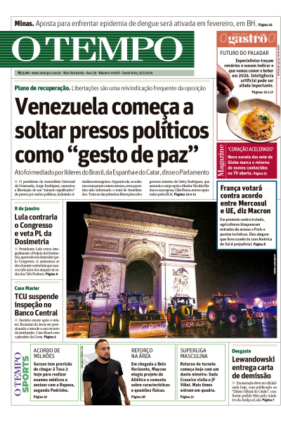 O TEMPO - Edição de 9 de Janeiro de 2026