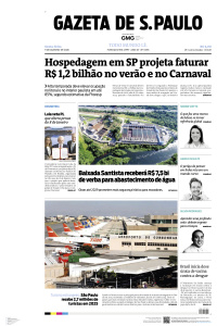 Gazeta de S. Paulo - Edição de 09 de Janeiro de 2026
