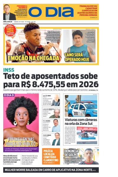 O DIA - Edição de 10 de Janeiro de 2026