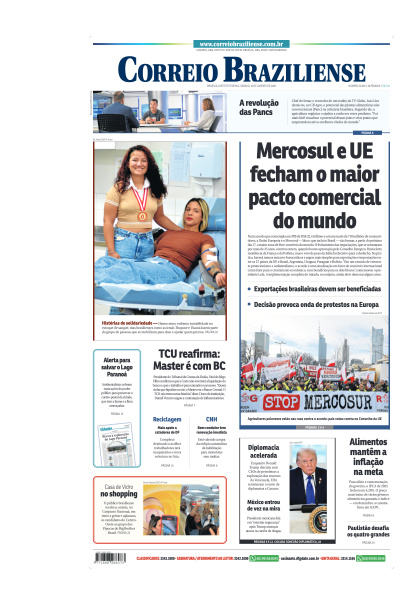 Correio Braziliense - Edição de 10 de Janeiro de 2026