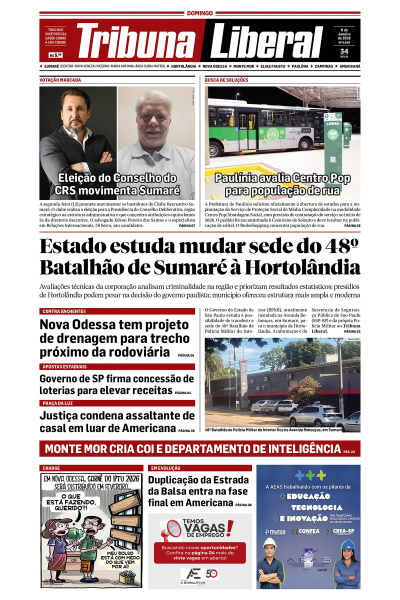 Tribuna Liberal - Edição de 11 de Janeiro de 2026