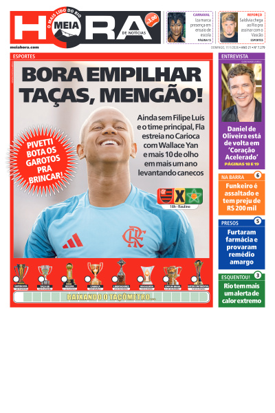 MEIA HORA - Edição de 11 de Janeiro de 2026