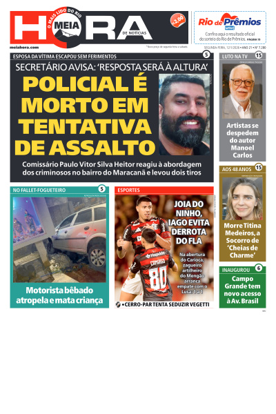 MEIA HORA - Edição de 12 de Janeiro de 2026