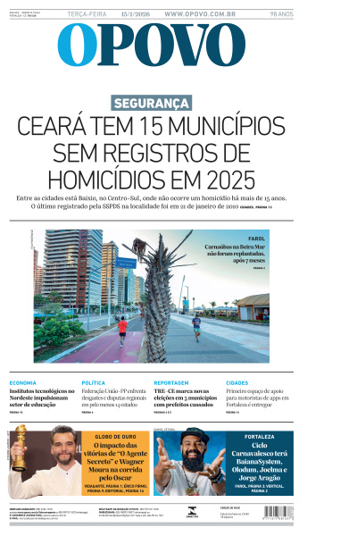 O POVO - Edição de 13 de Janeiro de 2026