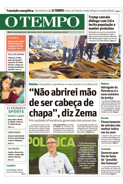 O TEMPO - Edição de 14 de Janeiro de 2026