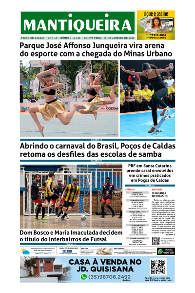 Mantiqueira - Edição de 15 de janeiro de 2026