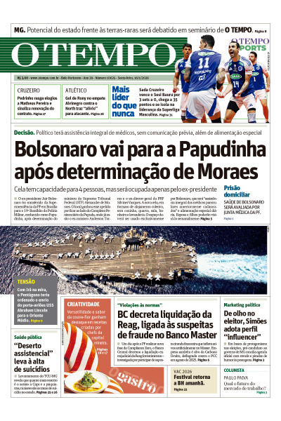 O TEMPO - Edição de 16 de Janeiro de 2026