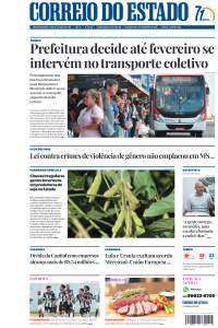 Correio do Estado - Edição de 17 de Janeiro de 2026