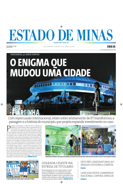 Estado de Minas - Edição de 18 de Janeiro de 2026