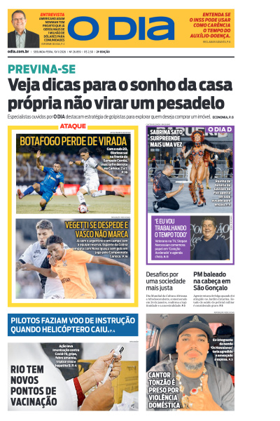 O DIA - Edição de 19 de Janeiro de 2026