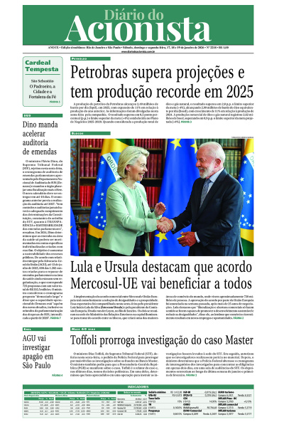 Diário do Acionista - 17 a 19 de janeiro de 2026