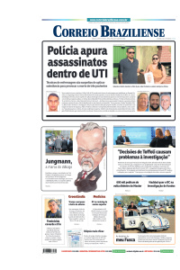 Correio Braziliense - Edição de 20 de Janeiro de 2026