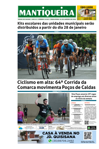 Mantiqueira - Edição de 20 de Janeiro de 2026