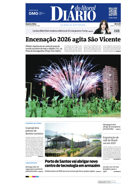 Diário do Litoral - Edição de 21 de Janeiro de 2026
