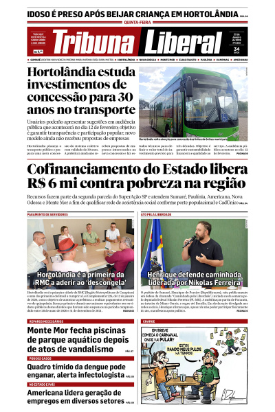 Tribuna Liberal - Edição de 22 de Janeiro de 2026