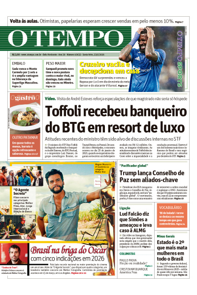 O TEMPO - Edição de 23 de Janeiro de 2026