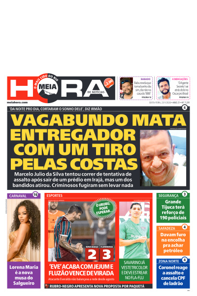 MEIA HORA - Edição de 23 de Janeiro de 2026