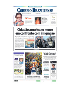 Correio Braziliense - Edição de 25 de Janeiro de 2026