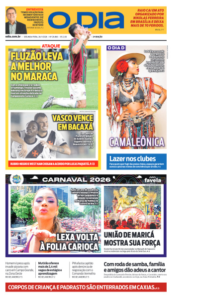 O DIA - Edição de 26 de Janeiro de 2026