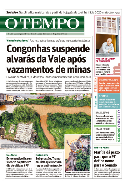 O TEMPO - Edição de 27 de Janeiro de 2026