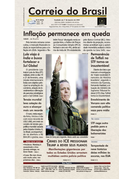 Correio do Brasil - Edição de 27 de Janeiro de 2026
