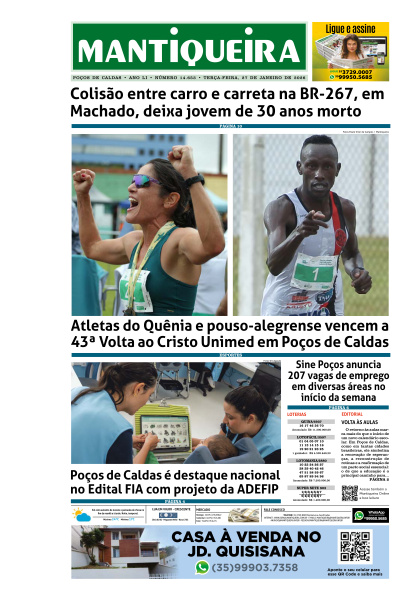 Mantiqueira - Edição de 27 de Janeiro de 2026