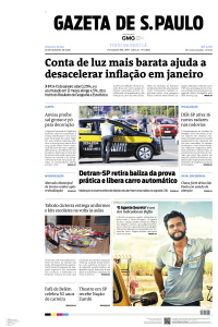 Gazeta de S. Paulo - Edição de 28 de Janeiro de 2026