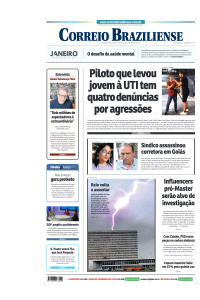 Correio Braziliense - Edição de 29 de Janeiro de 2026