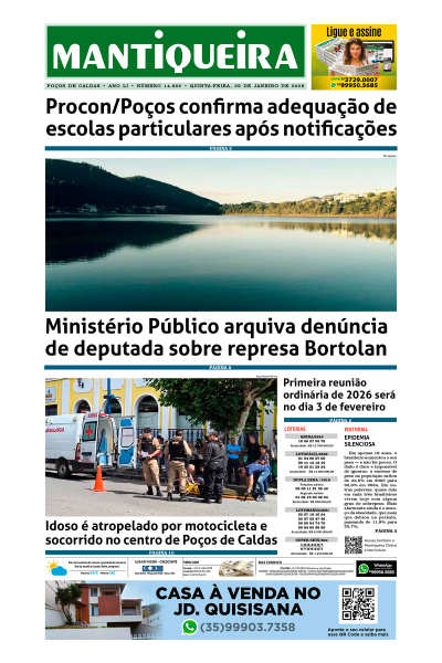 Mantiqueira - Edição de 29 de janeiro de 2026