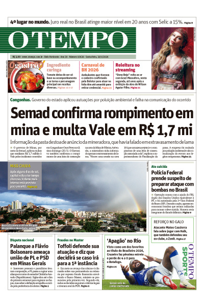 O TEMPO - Edição de 30 de Janeiro de 2026