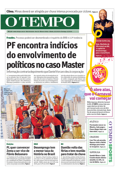 O TEMPO - Edição de 31 de Janeiro de 2026