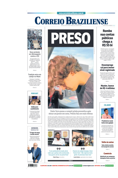 Correio Braziliense - Edição de 31 de Janeiro de 2026