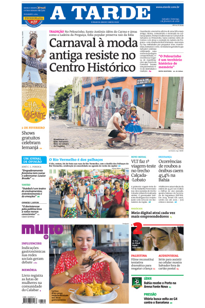 A TARDE - Edição de 01 de Fevereiro de 2026