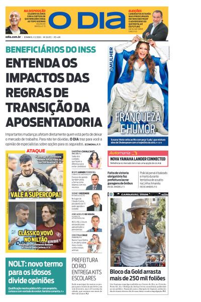 O DIA - Edição de 01 de Fevereiro de 2026