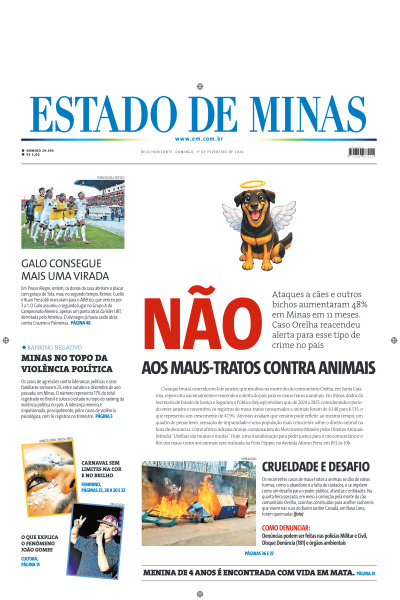 Estado de Minas - Edição de 01 de Fevereiro de 2026