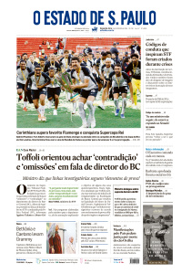 Estadão - Edição de 02 de Fevereiro de 2026