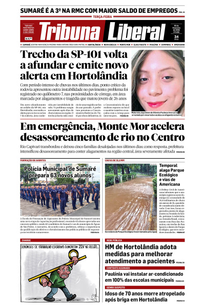 Tribuna Liberal - Edição de 03 de Fevereiro de 2026