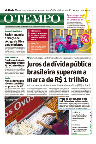 O TEMPO - Edição de 3 de Fevereiro de 2026