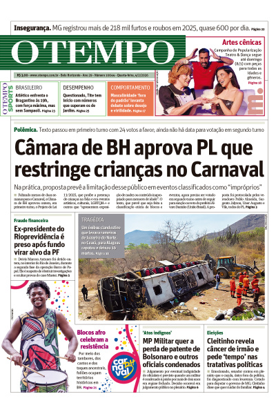 O TEMPO - Edição de 4 de Fevereiro de 2026