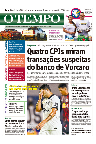 O TEMPO - Edição de 5 de Fevereiro de 2026