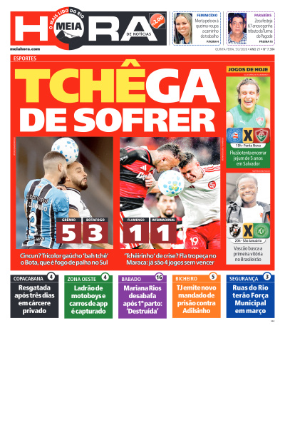 MEIA HORA - Edição de 05 de Fevereiro de 2026