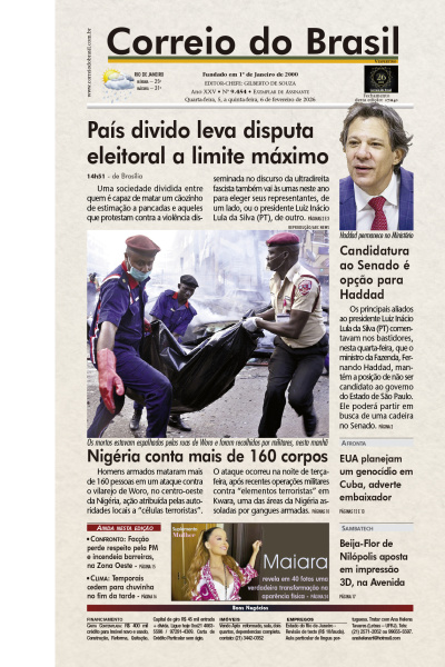 Correio do Brasil - Edição de 05 de Fevereiro de 2026