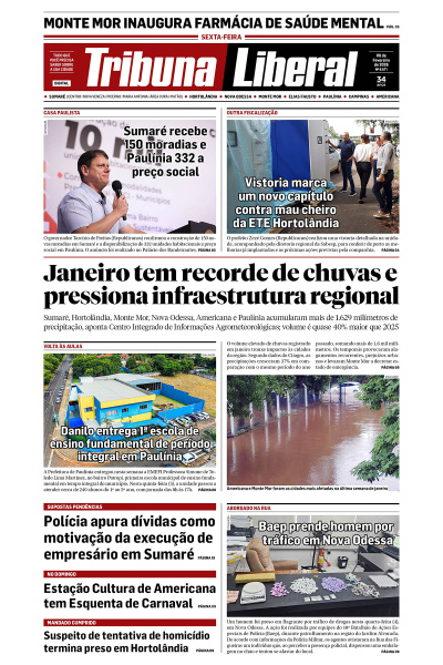 Tribuna Liberal - Edição de 06 de Fevereiro de 2026