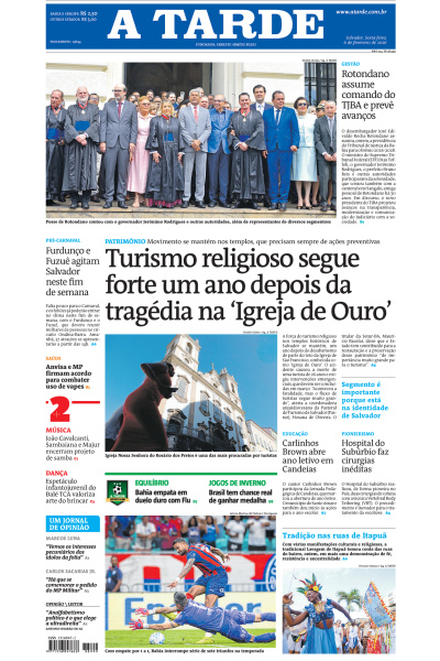 A TARDE - Edição de 06 de Fevereiro de 2026