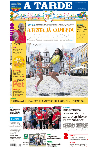 A TARDE - Edição de 08 de Fevereiro de 2026