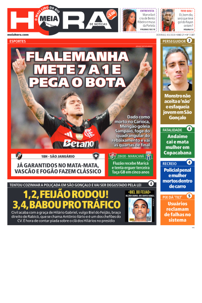 MEIA HORA - Edição de 08 de Fevereiro de 2026