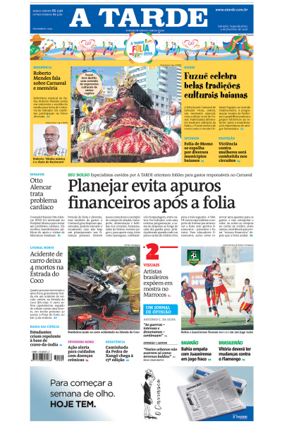 A TARDE - Edição de 09 de Fevereiro de 2026