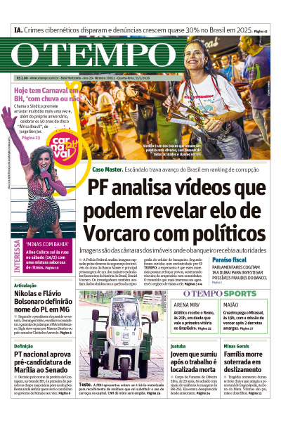 O TEMPO - Edição de 11 de Fevereiro de 2026