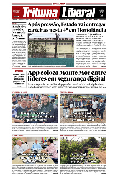 Tribuna Liberal - Edição de 11 de Fevereiro de 2026