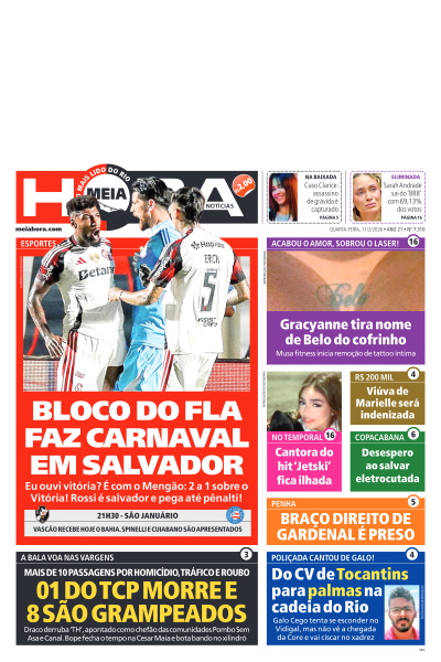 MEIA HORA - Edição de 11 de Fevereiro de 2026